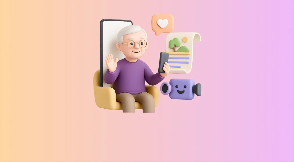 Bridging the Social Distance with Digital Life Stories