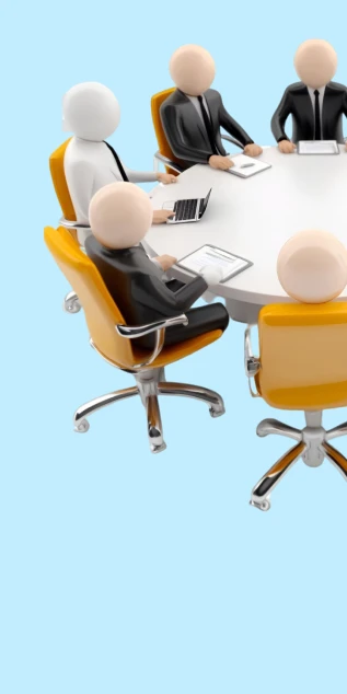 Image of expert team meeting