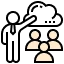 icon of cloud consulting services