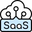 Icon OF Cloud Saas