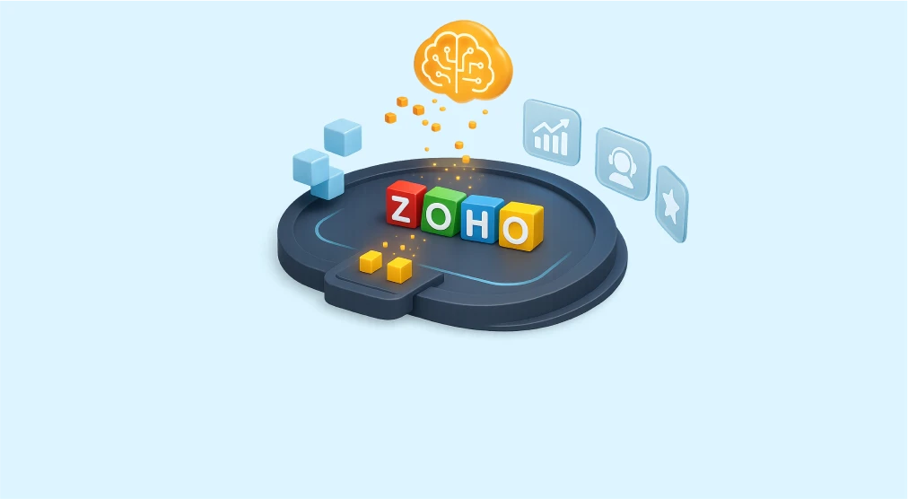 Smarter Business with AI Zoho CRM Workflows at CES